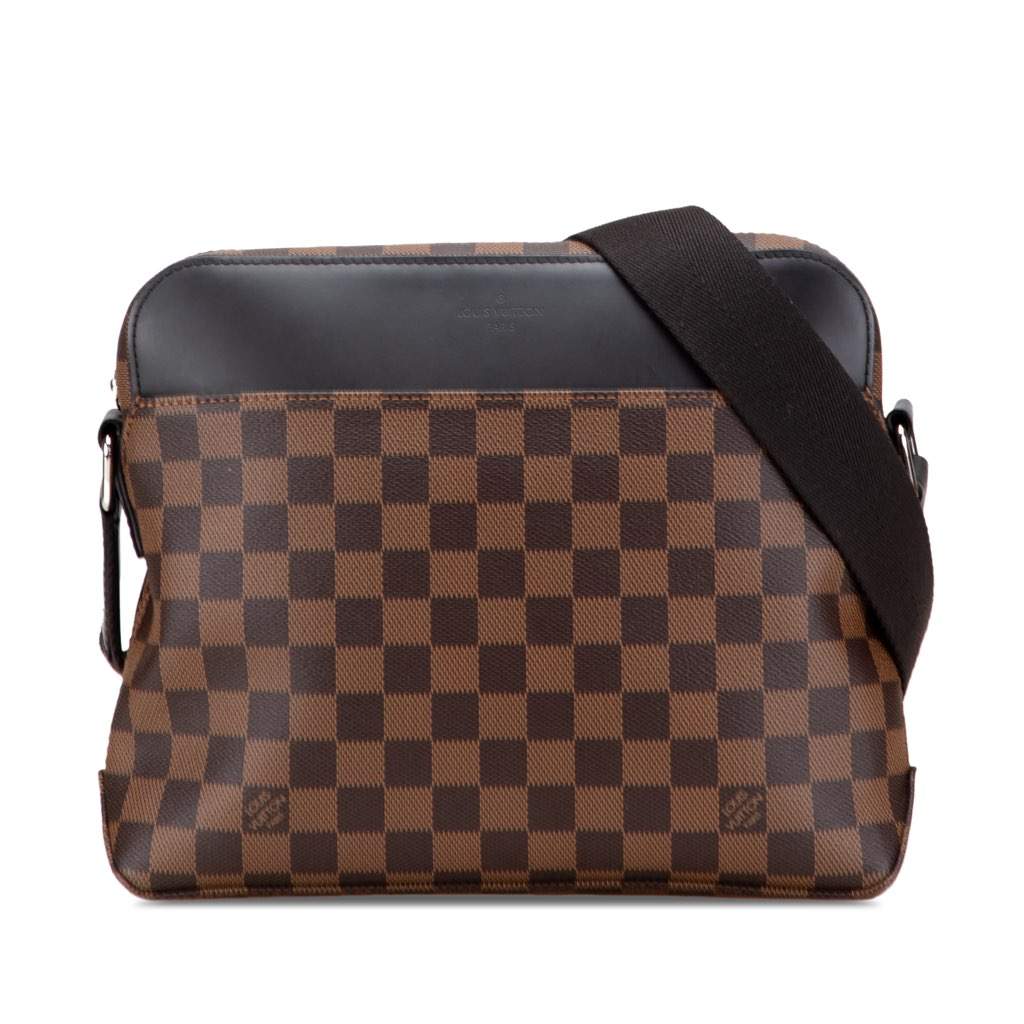 Louis Vuitton Damier Ebene Jake PM Brown Canvas Very good - Front View