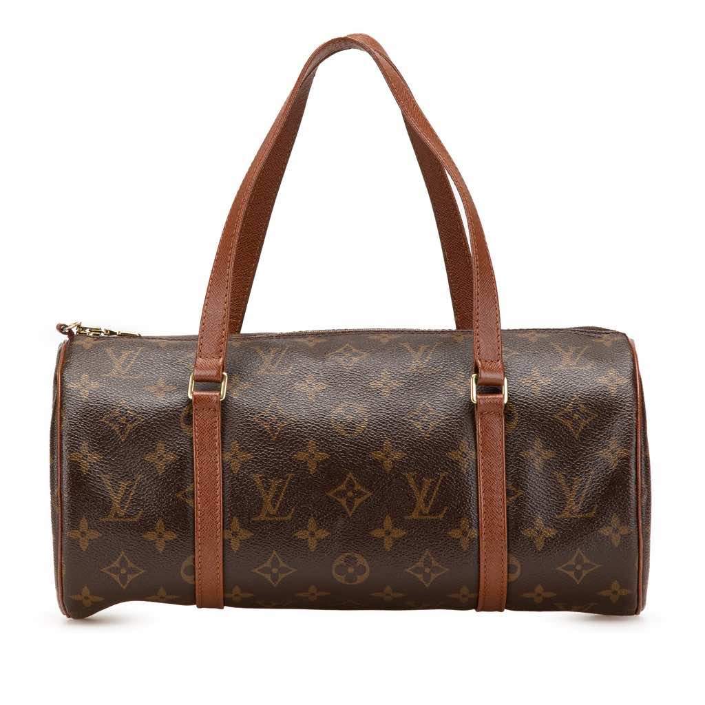 Louis Vuitton Monogram Papillon 30 Brown Canvas Good - Front View