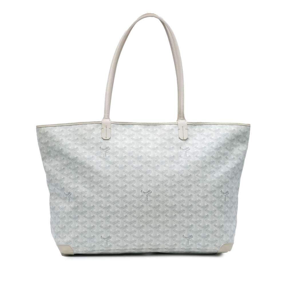 Goyard Goyardine Artois PM White Canvas Very good condition - Front View