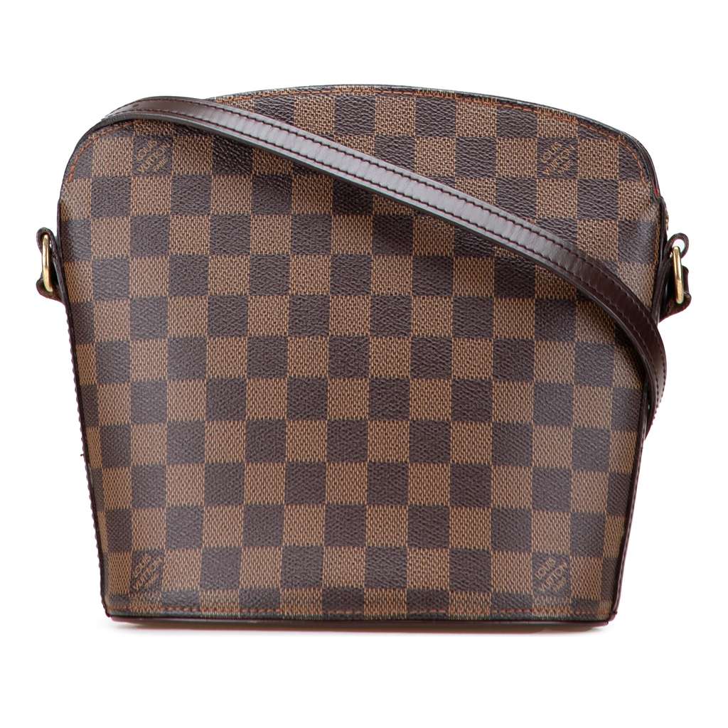 Louis Vuitton Damier Ebene Drouot Brown Very good - Front View