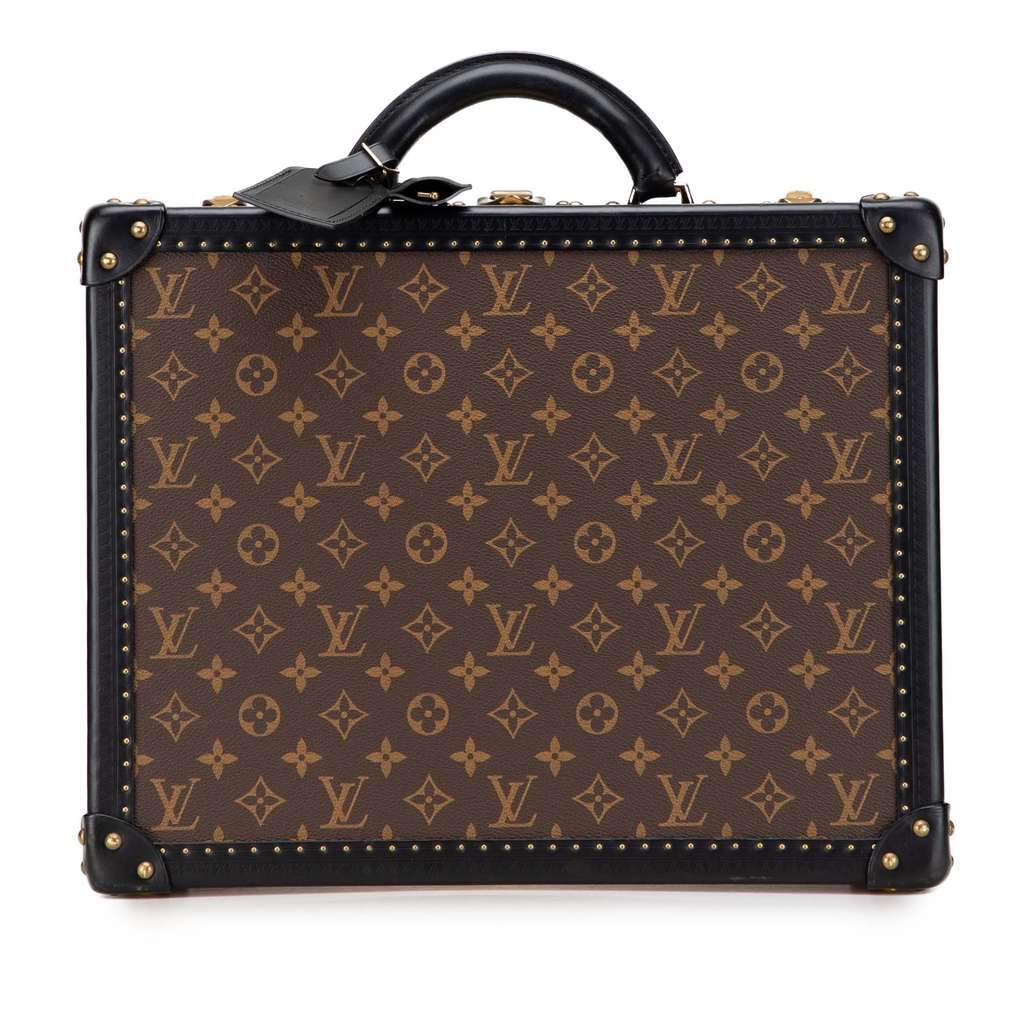 Louis Vuitton Monogram Reverse Cotteville 40 Brown Good - Front View
