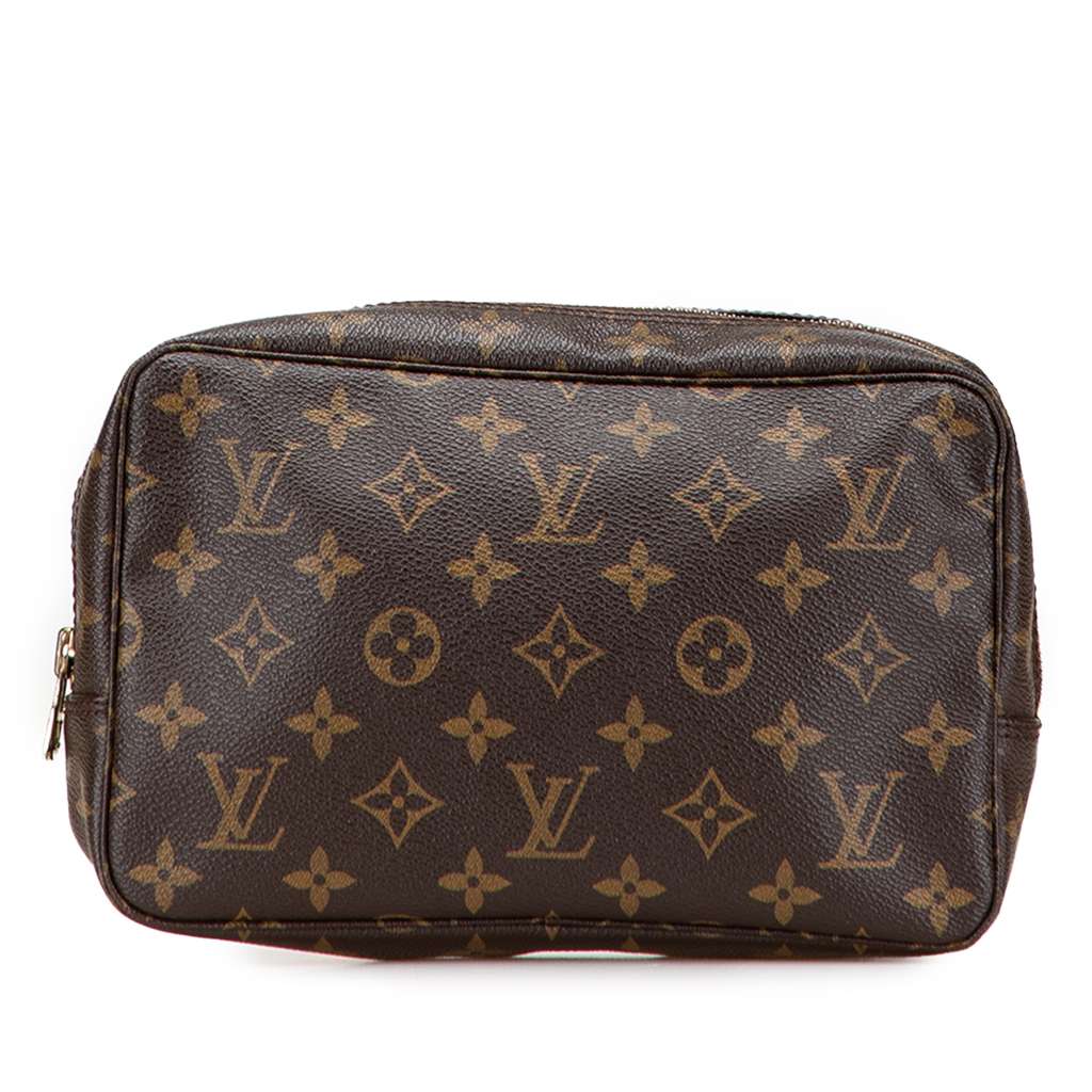 Louis Vuitton Monogram Trousse Toilette 23 Brown Good - Front View