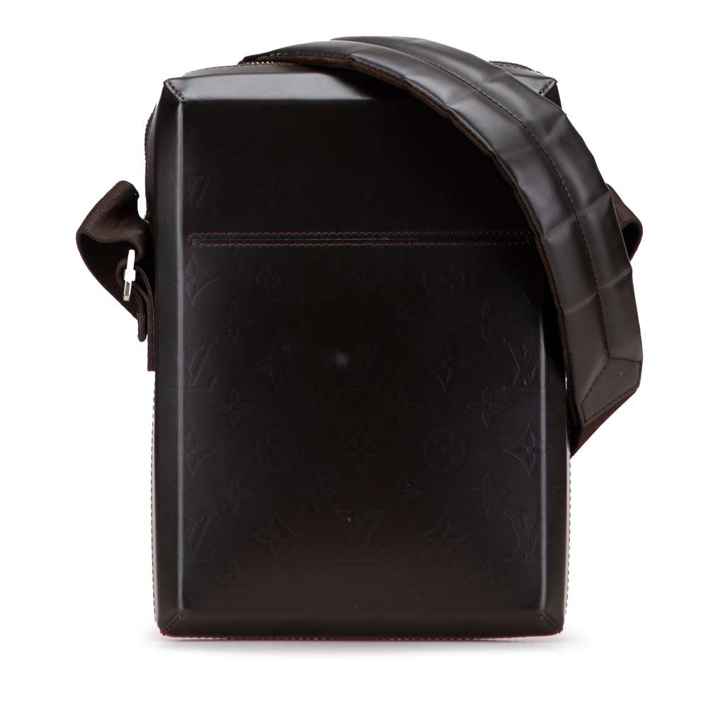 Louis Vuitton Monogram Glace Bobby Brown Leather Very good - Front View
