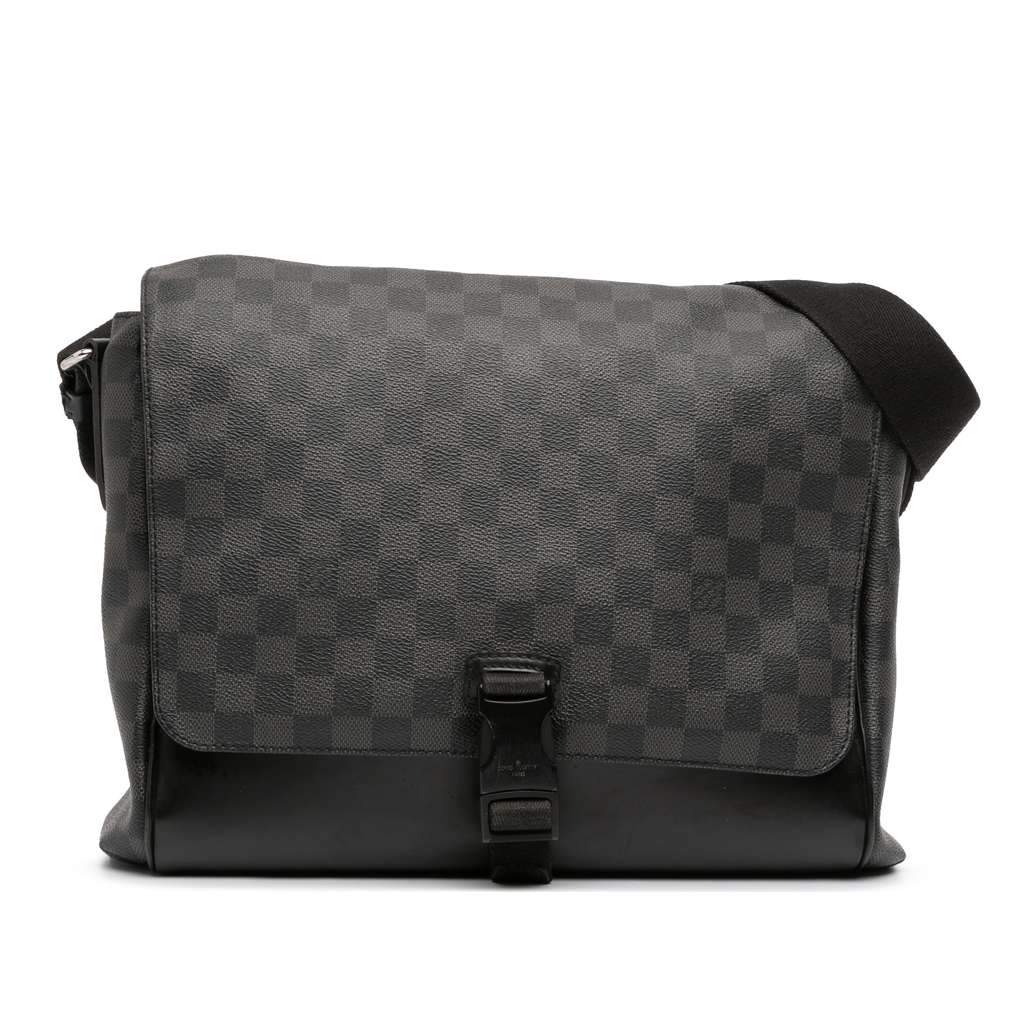 Louis Vuitton Damier Graphite Skyline Messenger MM Black Good condition - Front View