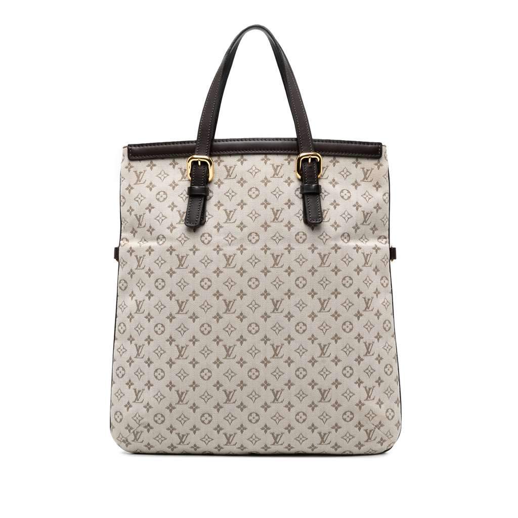 Louis Vuitton Monogram Mini Lin Francoise Brown Canvas Very good condition - Front View