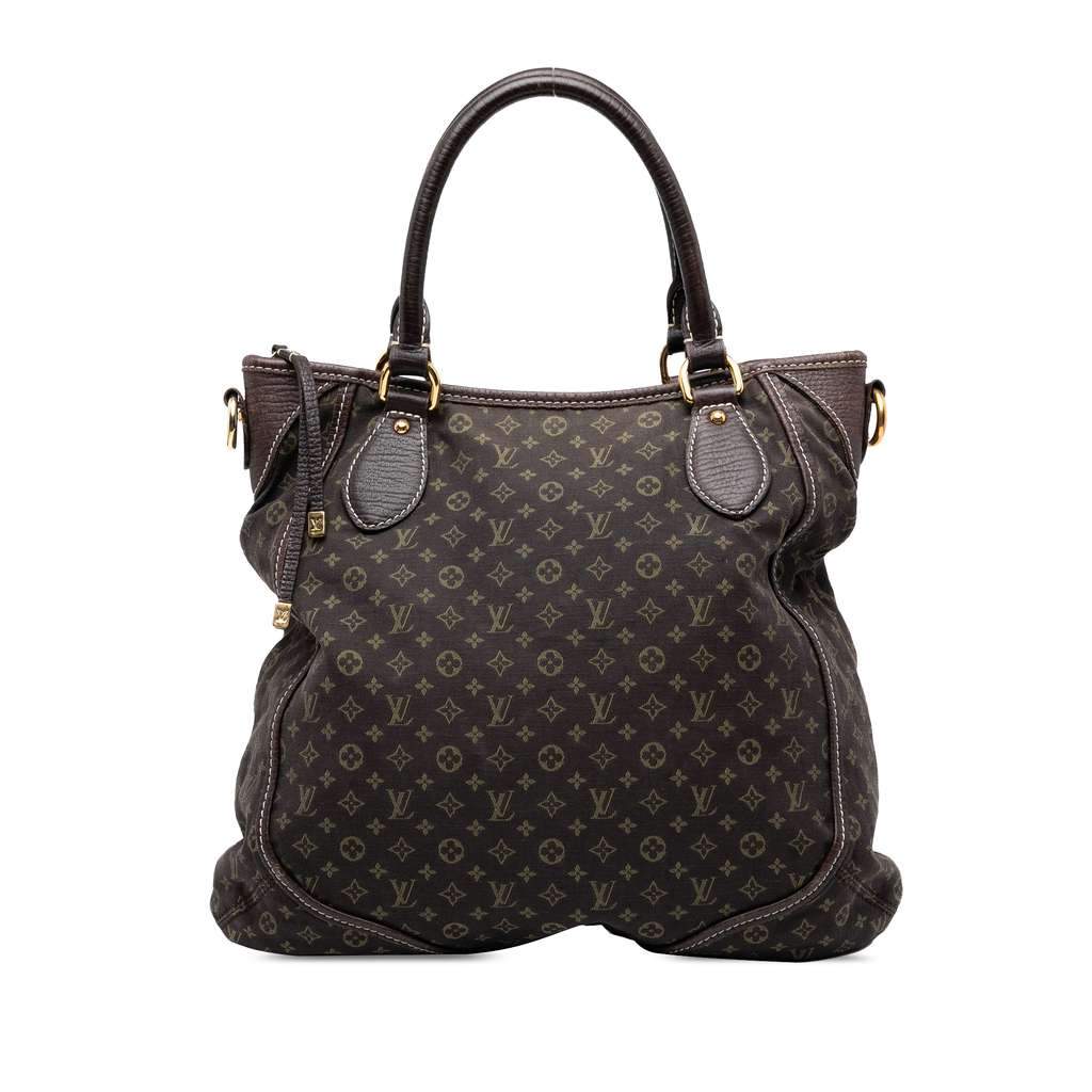 Louis Vuitton Monogram Mini Lin Besace Angele Brown Canvas Very good condition - Front View