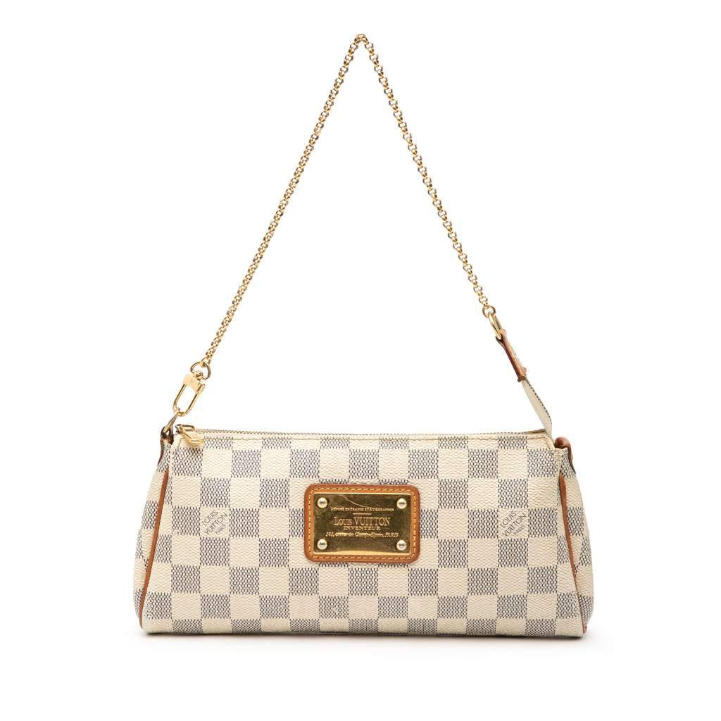 Louis Vuitton Damier Azur Eva White Good condition - Front View