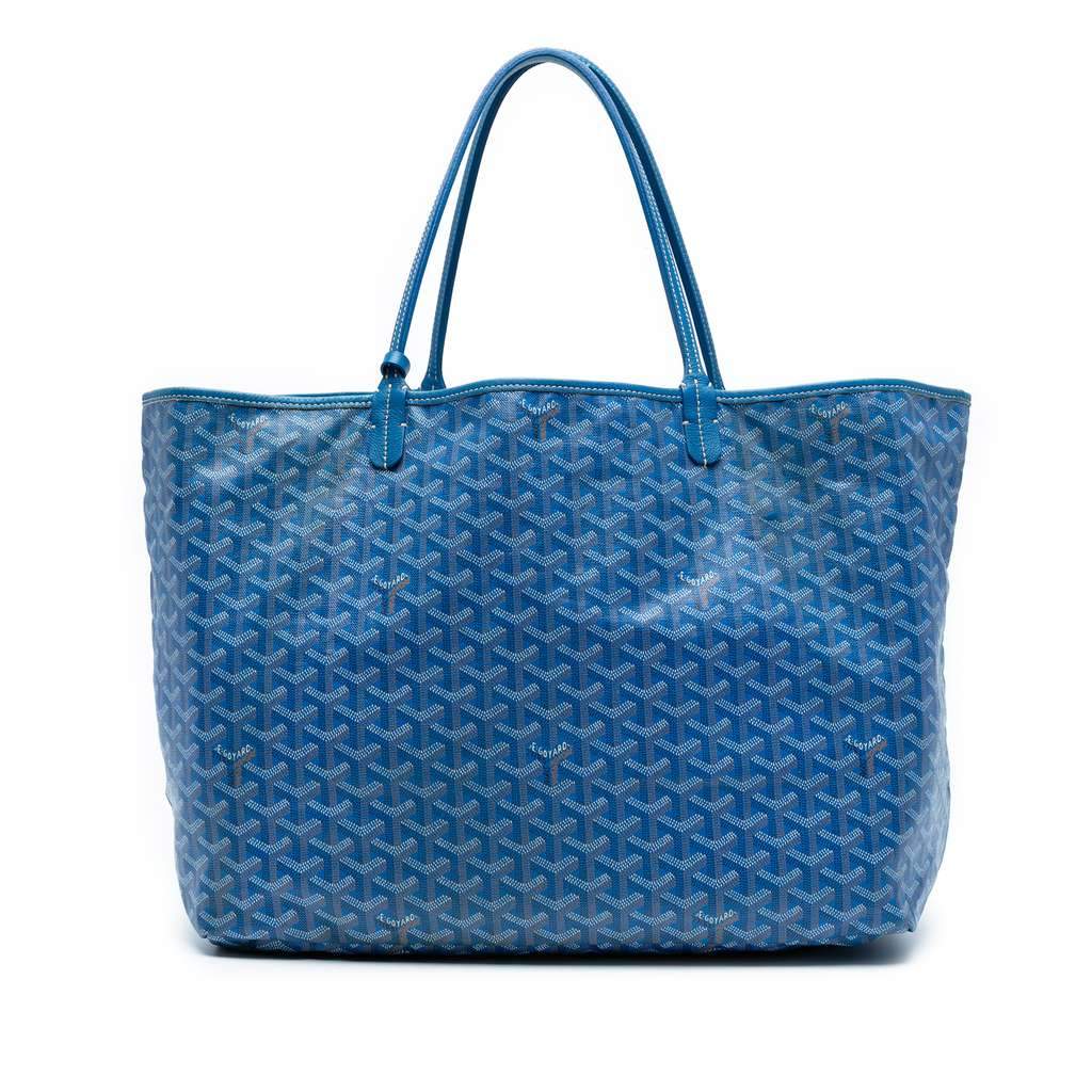 Goyard Goyardine Saint Louis GM Blue Canvas Very good condition - Front View