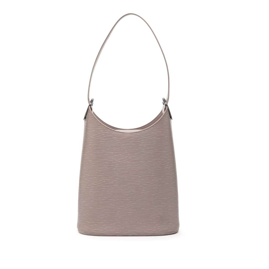 Louis Vuitton Epi Sac Verseau Purple Leather Very good - Front View