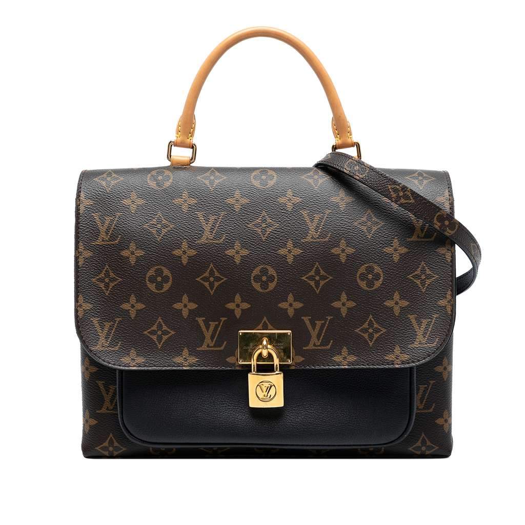 Louis Vuitton Monogram Marignan Brown Good - Front View