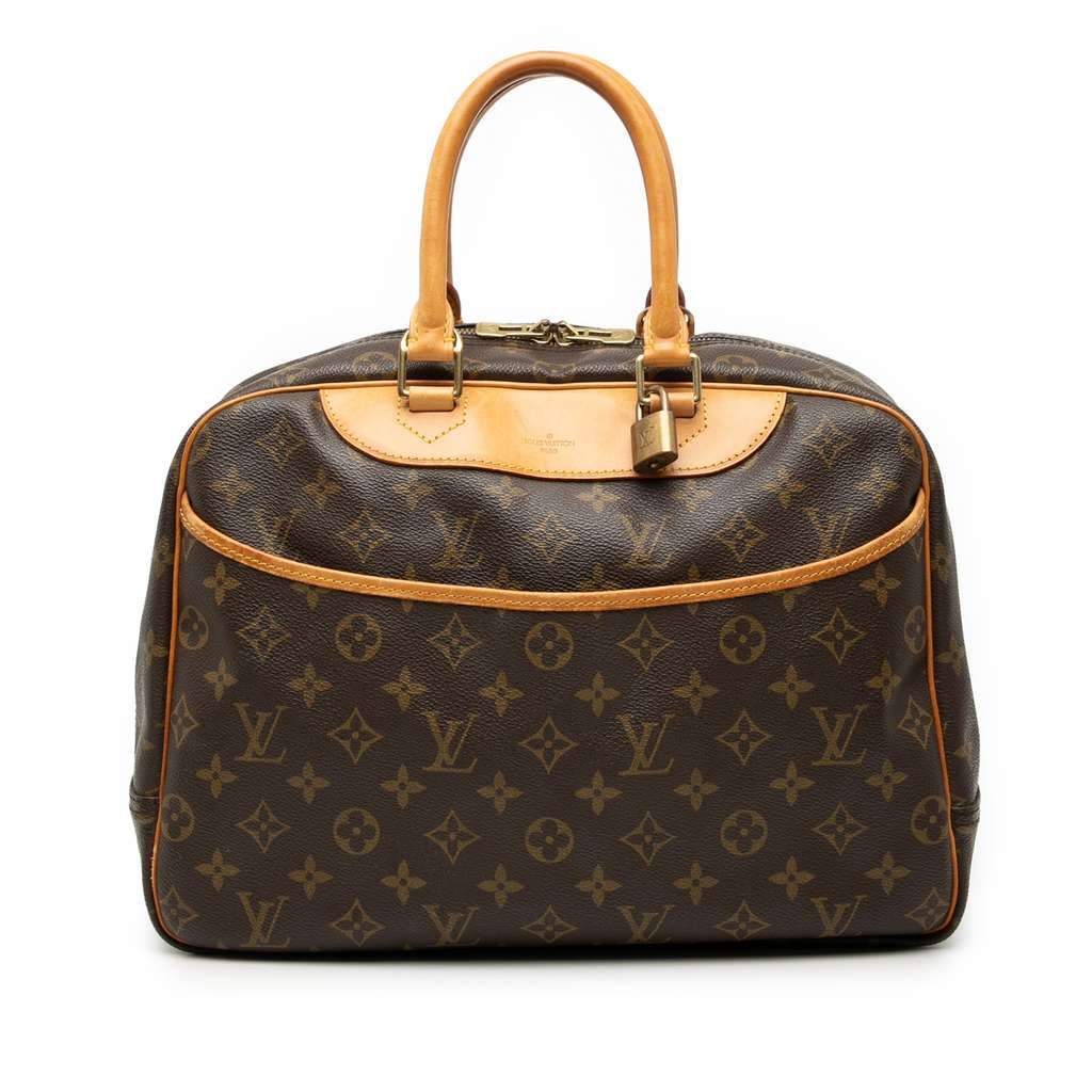 Louis Vuitton Monogram Deauville Brown Good - Front View