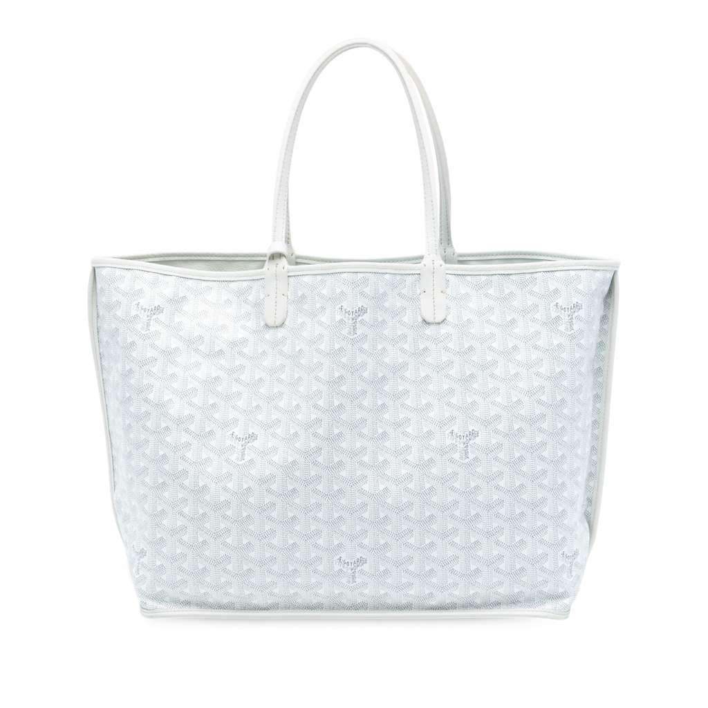 Goyard Goyardine Reversible Anjou PM White Canvas Very good condition - Front View
