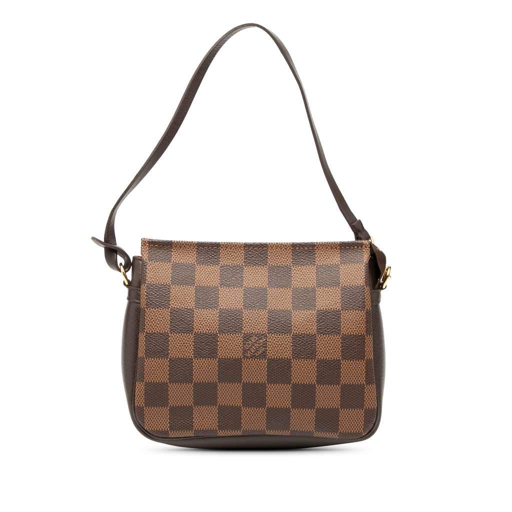 Louis Vuitton Damier Ebene Trousse Pochette Brown Very good - Front View
