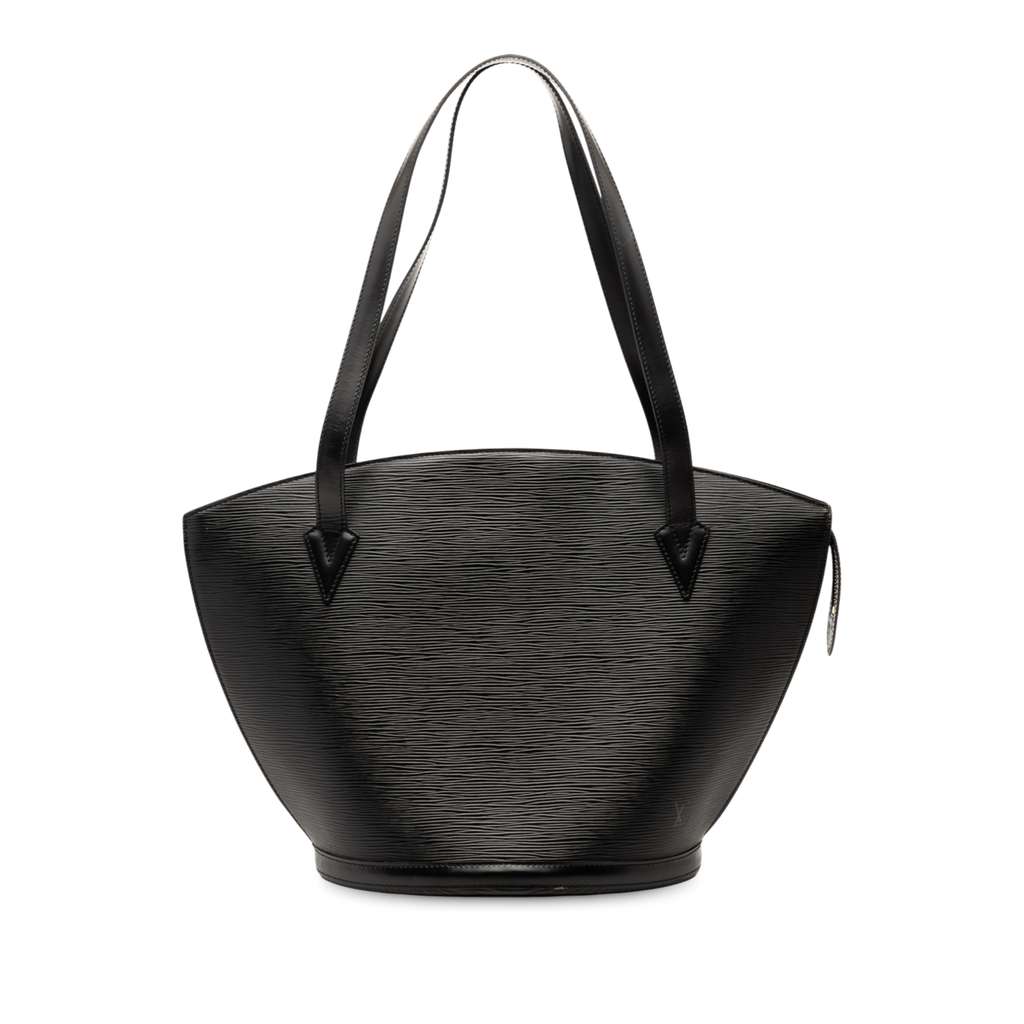 Louis Vuitton Epi Saint Jacques GM Long Strap Black Leather Good condition - Front View