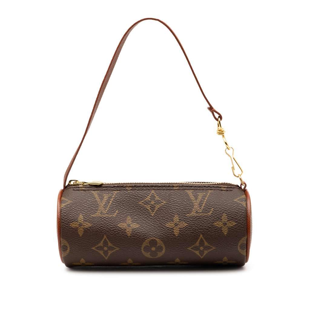 Louis Vuitton Monogram Papillon Pochette Brown Very good - Front View