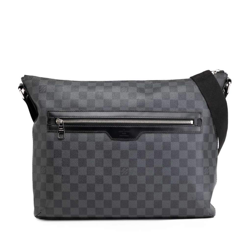 Louis Vuitton Damier Graphite Mick MM Black Very good - Front View