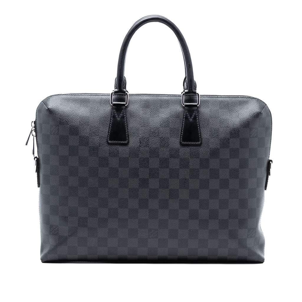 Louis Vuitton Damier Graphite Porte Documents Jour Black Very good - Front View