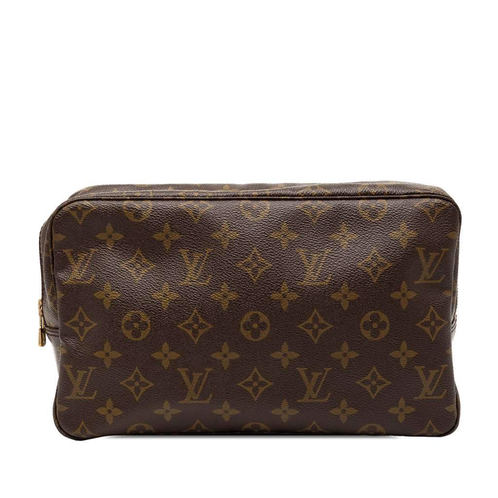 Louis Vuitton Monogram Trousse Toilette 28 Brown Very good - Front View