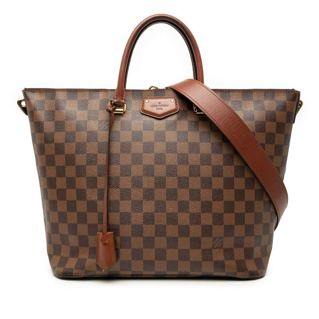 Louis Vuitton Damier Ebene Belmont MM Brown Very good condition - Front View