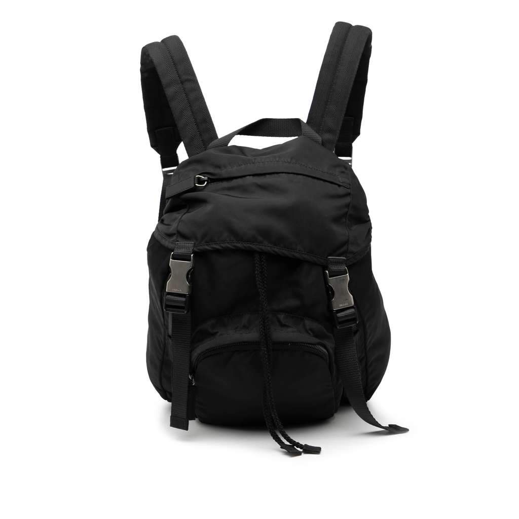 Prada Tessuto Montagna Backpack Black Very good condition - Front View