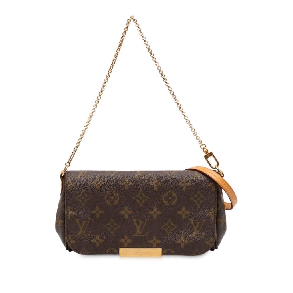 Louis Vuitton Monogram Favorite PM Brown Good - Front View