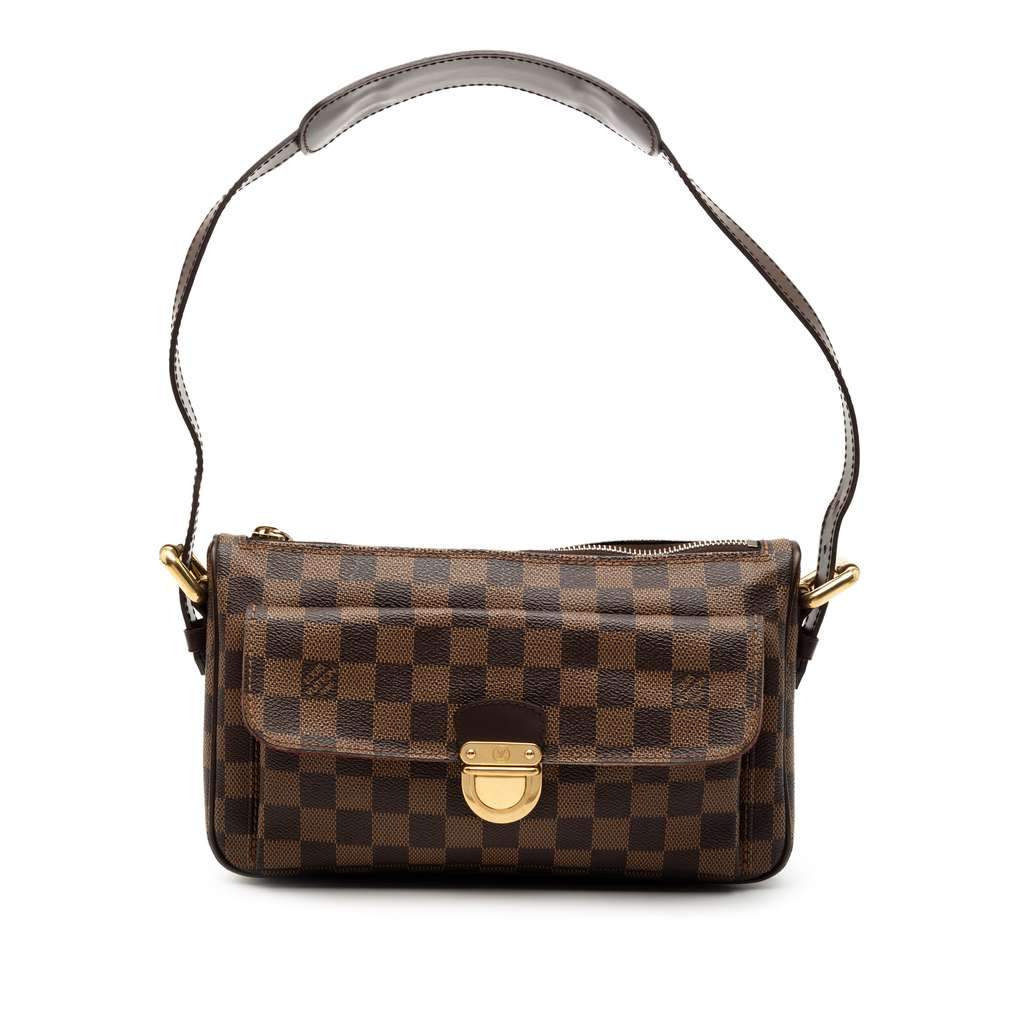 Louis Vuitton Damier Ebene Ravello GM Brown Very good - Front View