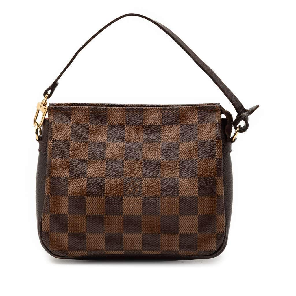Louis Vuitton Damier Ebene Trousse Pochette Brown Very good condition - Front View