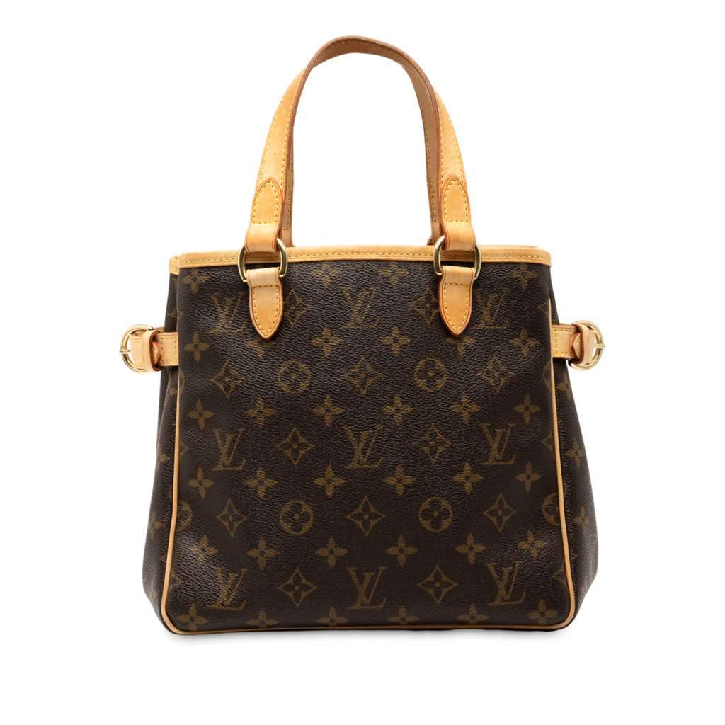 Louis Vuitton Monogram Batignolles Vertical PM Brown Very good - Front View
