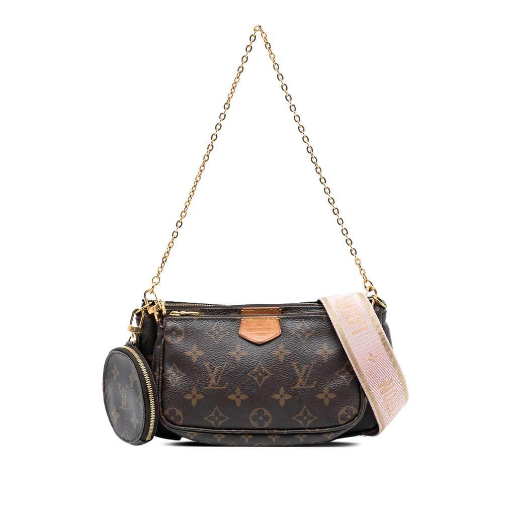 Louis Vuitton Monogram Multi Pochette Accessoires Brown Very good - Front View