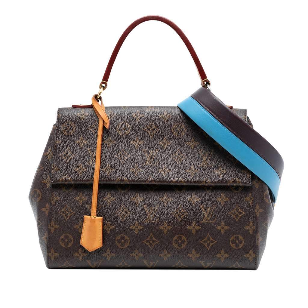 Louis Vuitton Monogram Cluny MM Brown Good - Front View