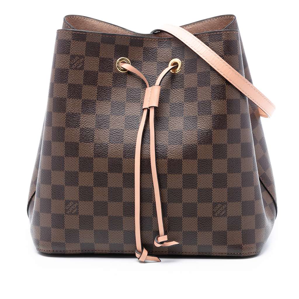 Louis Vuitton Damier Ebene NeoNoe MM Brown Good - Front View