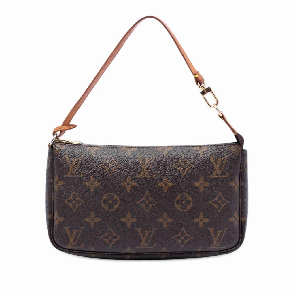 Louis Vuitton Monogram Pochette Accessoires Brown Very good condition - Front View