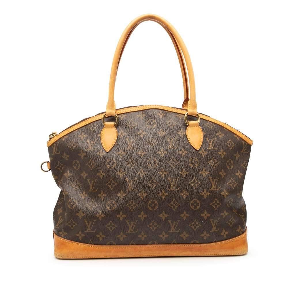 Louis Vuitton Monogram Lockit Horizontal Brown Very good condition - Front View