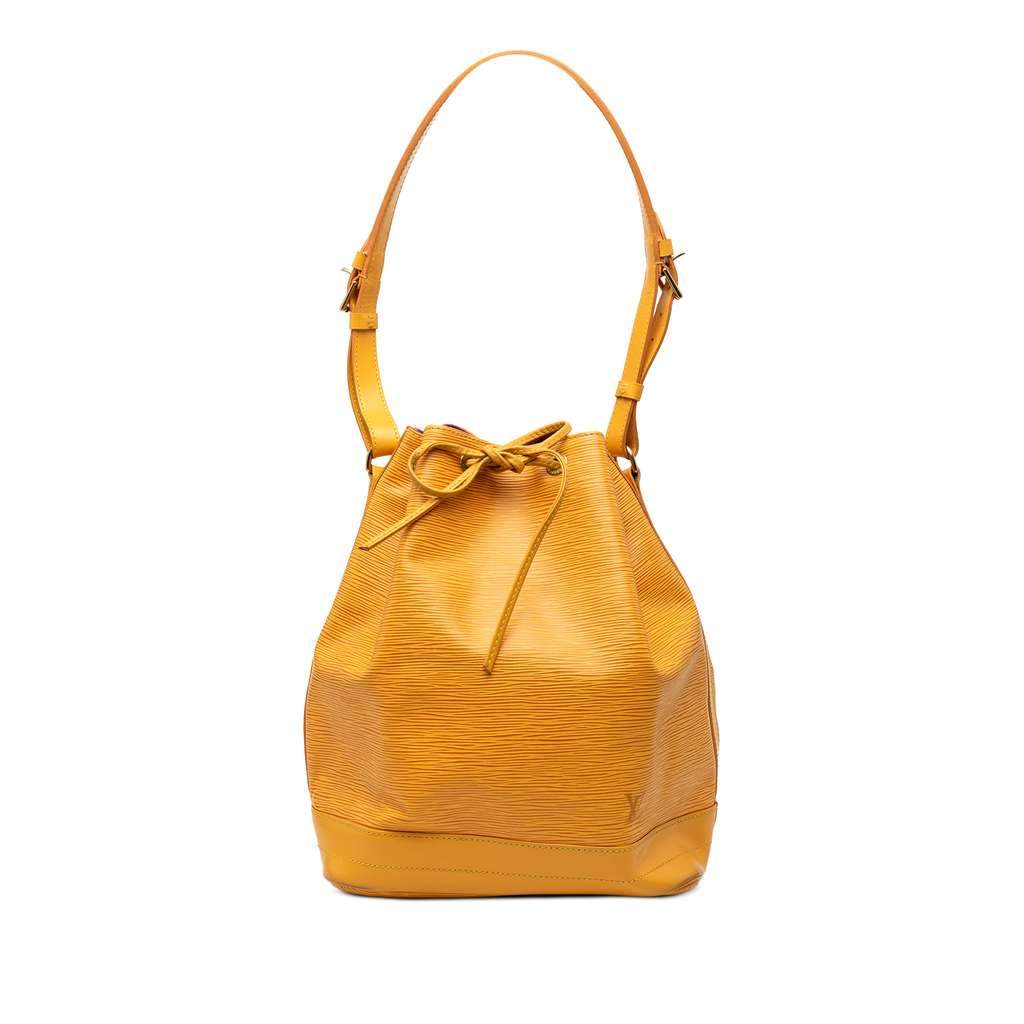 Louis Vuitton Epi Noe GM Yellow Leather Very good condition - Front View