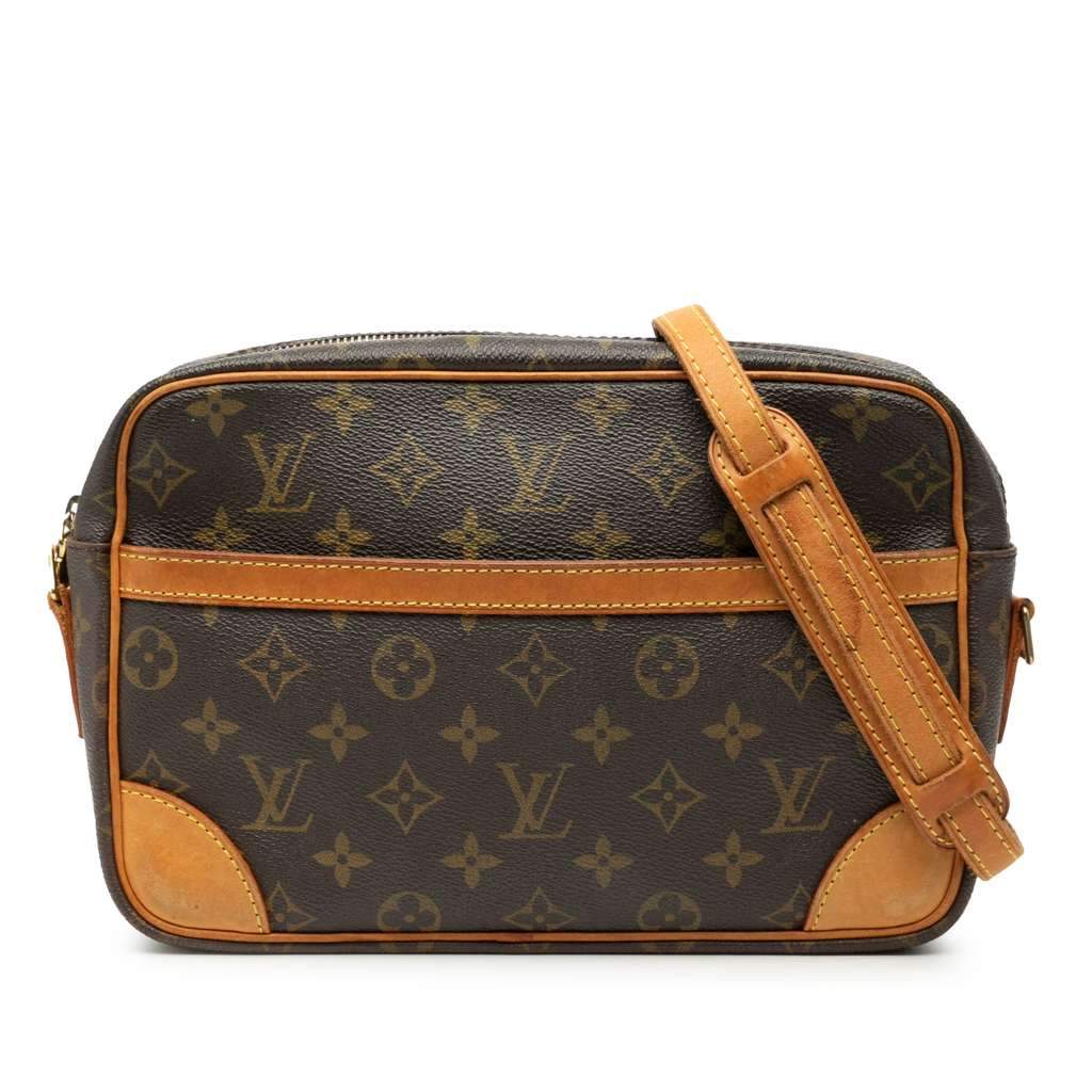 Louis Vuitton Monogram Trocadero 27 Brown Fair - Front View