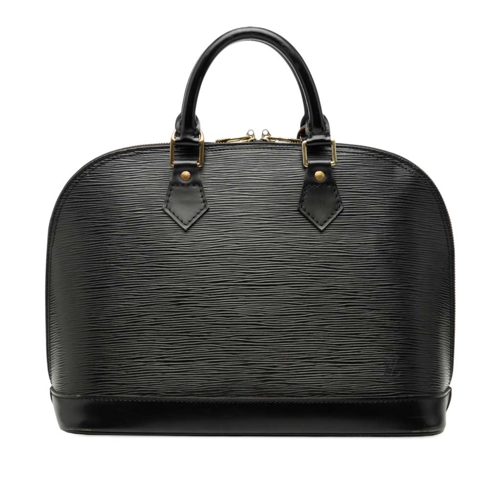 Louis Vuitton Epi Alma PM Black Leather Very good - Front View