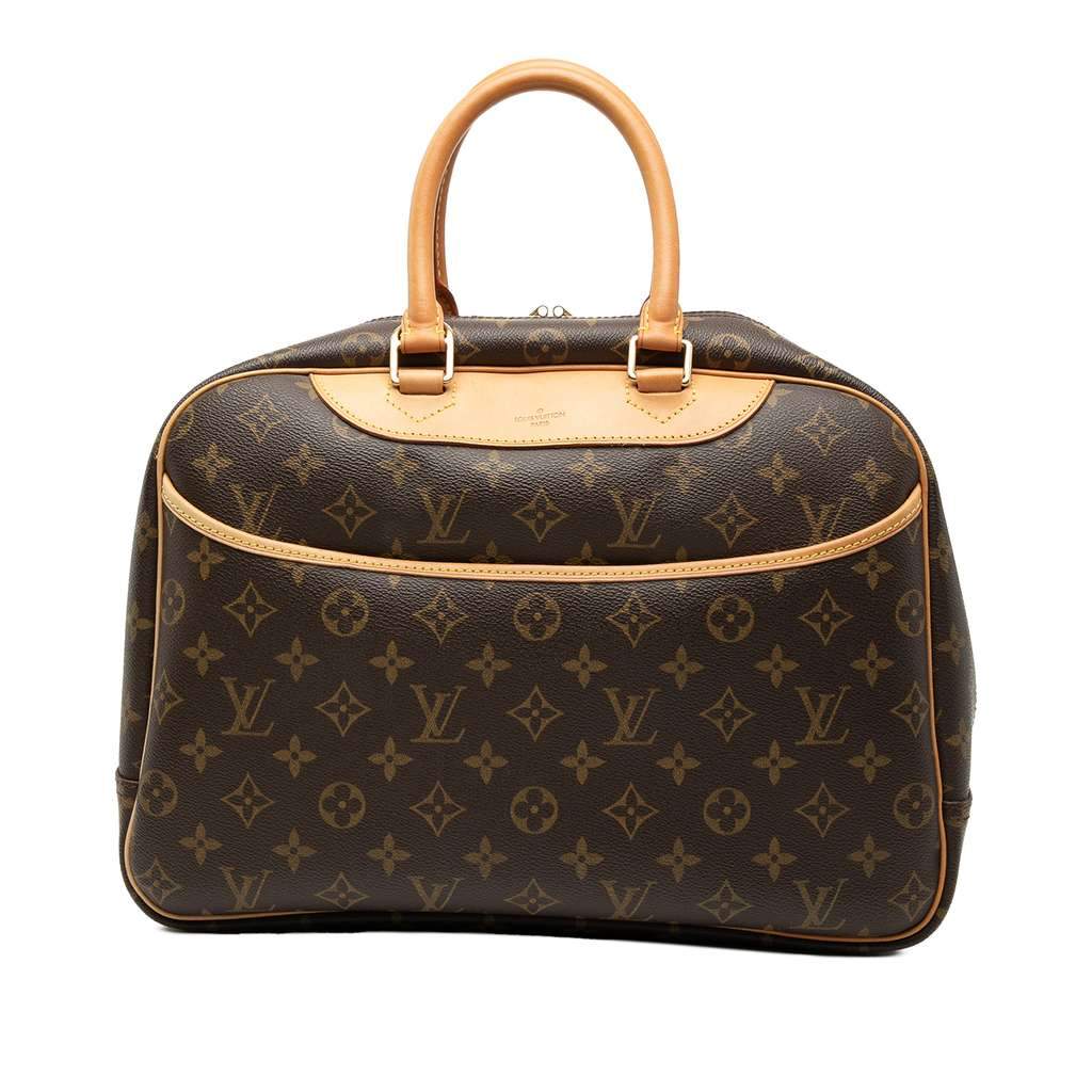 Louis Vuitton Monogram Deauville Brown Good - Front View