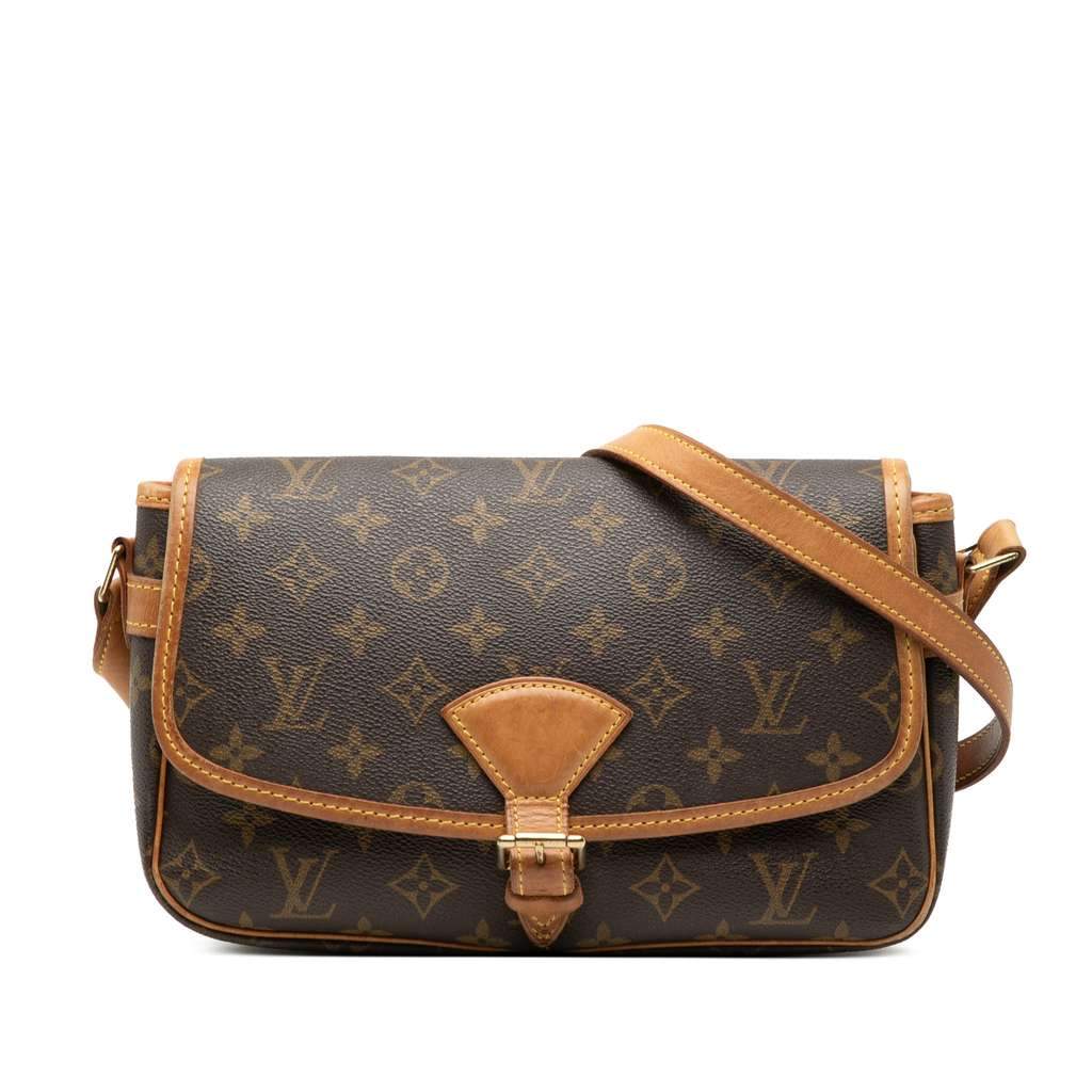 Louis Vuitton Monogram Sologne Brown Very good - Front View