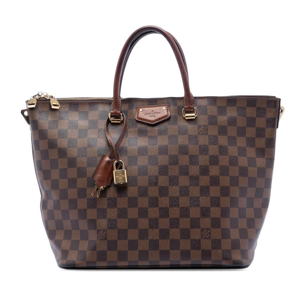 Louis Vuitton Damier Ebene Belmont MM Brown Very good condition - Front View