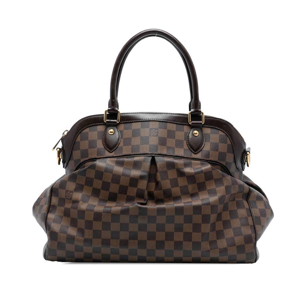 Louis Vuitton Damier Ebene Trevi GM Brown Very good - Front View