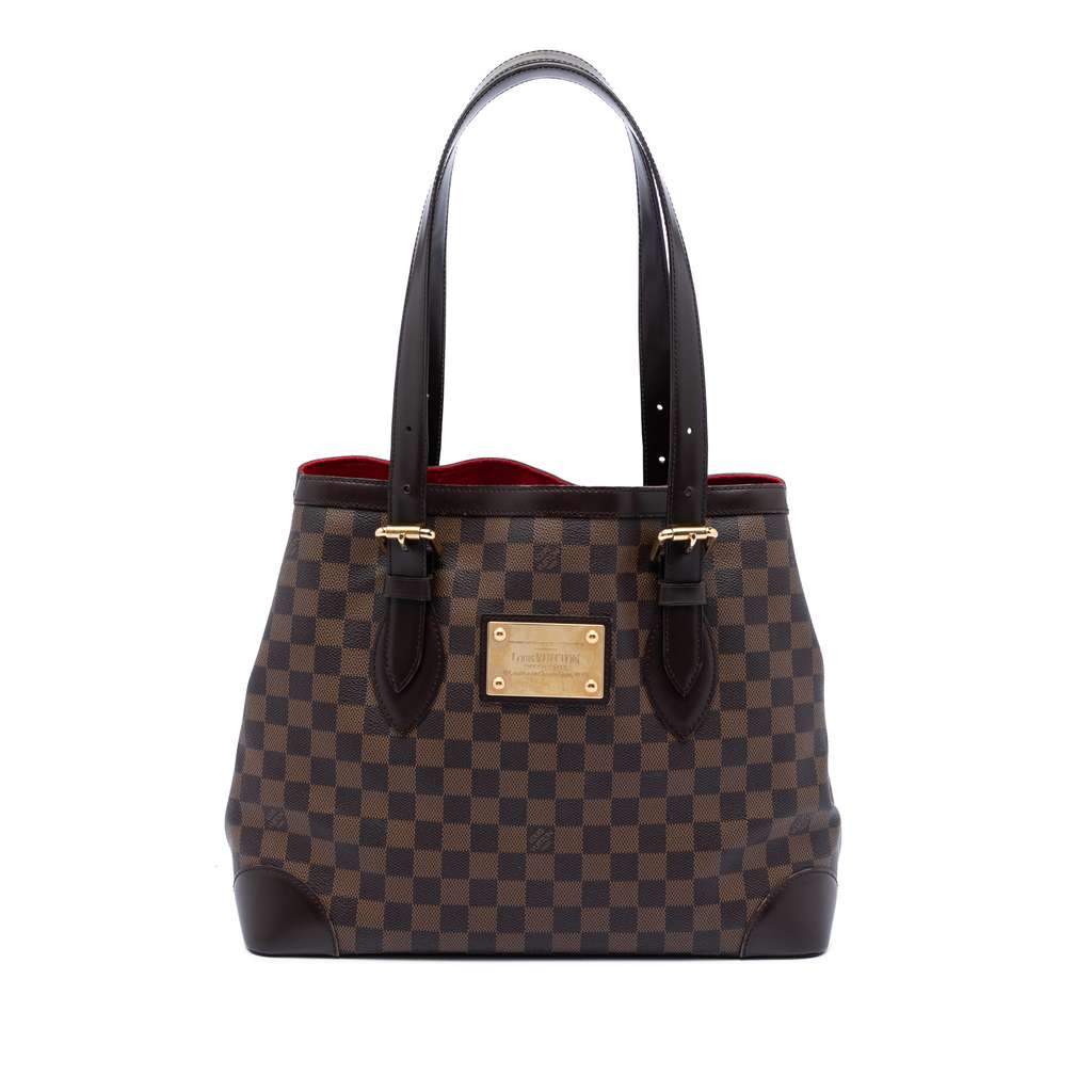 Louis Vuitton Damier Ebene Hampstead MM Brown Very good condition - Front View