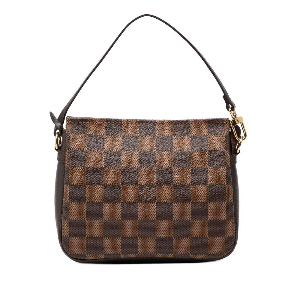 Louis Vuitton Damier Ebene Trousse Pochette Brown Very good - Front View