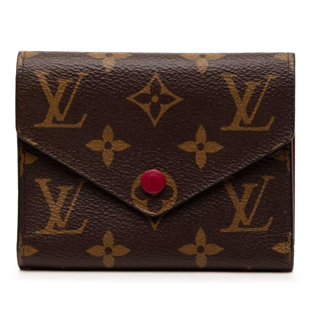 Louis Vuitton Monogram Victorine Wallet Brown Very good condition - Front View