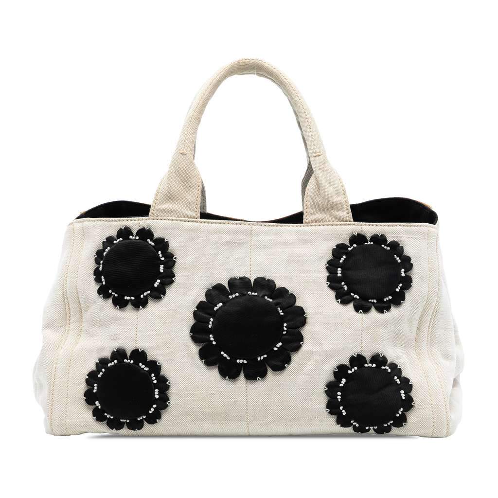 Prada Canvas Canapa Mistolino Tote Brown Canvas Very good condition - Front View