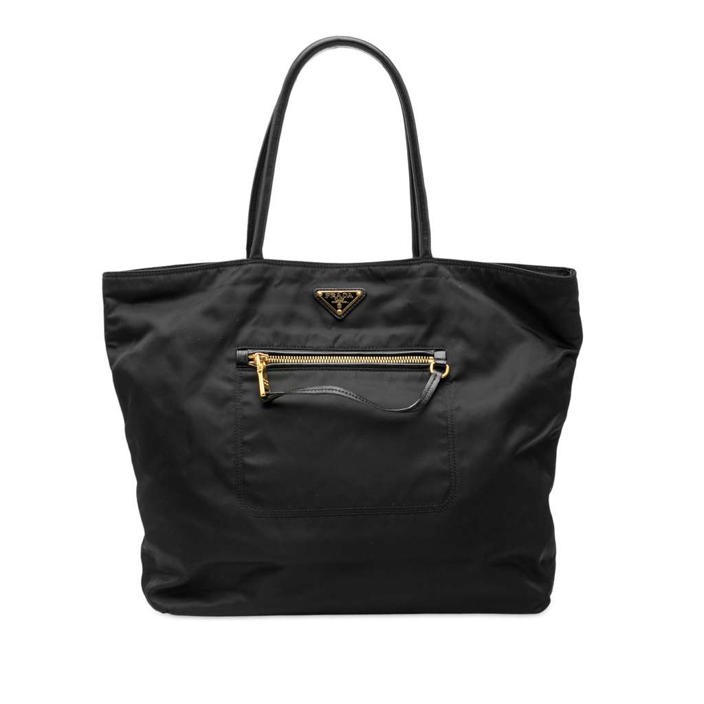 Prada Tessuto Tote Black Very good condition - Front View