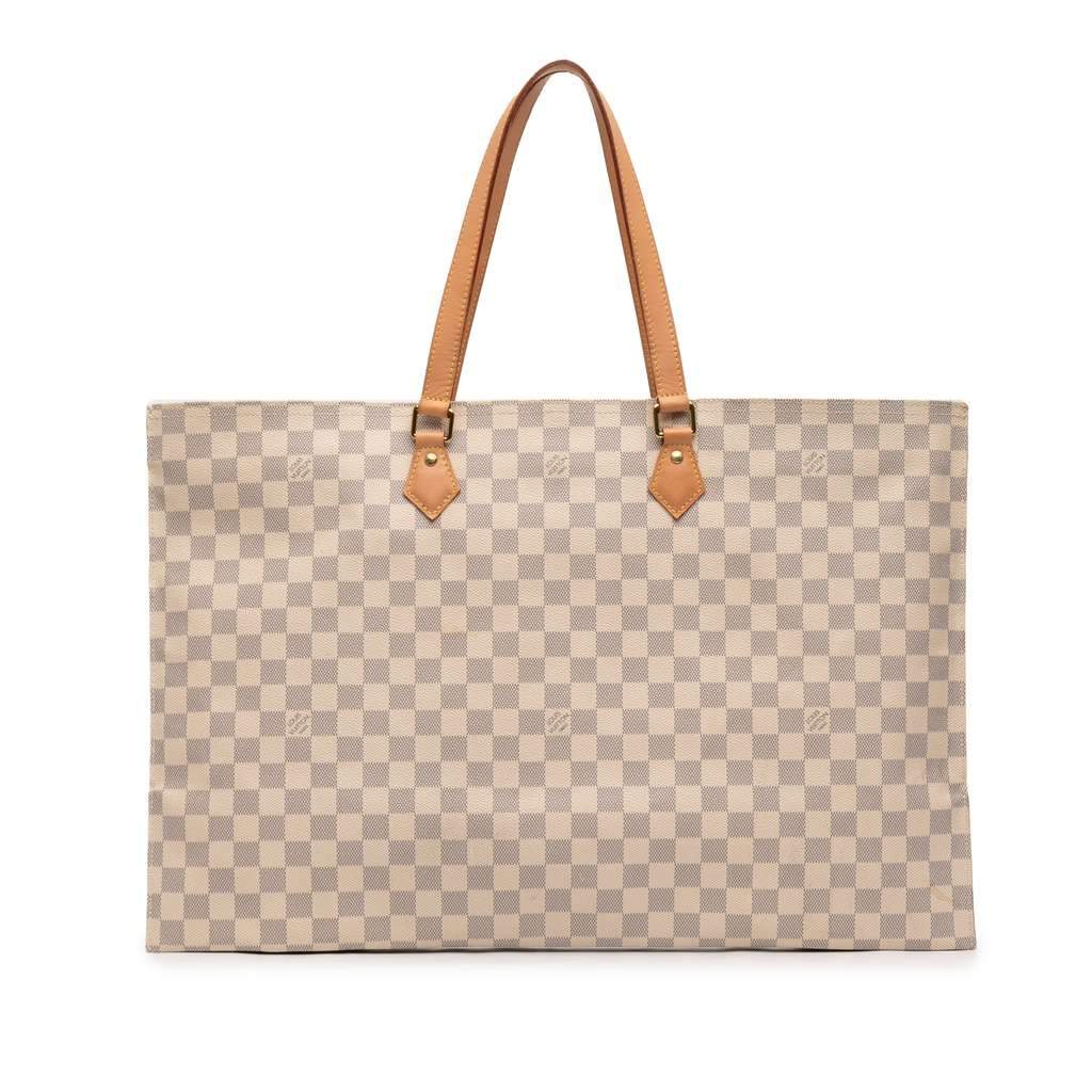 Louis Vuitton Damier Azur All In MM White Very good condition - Front View