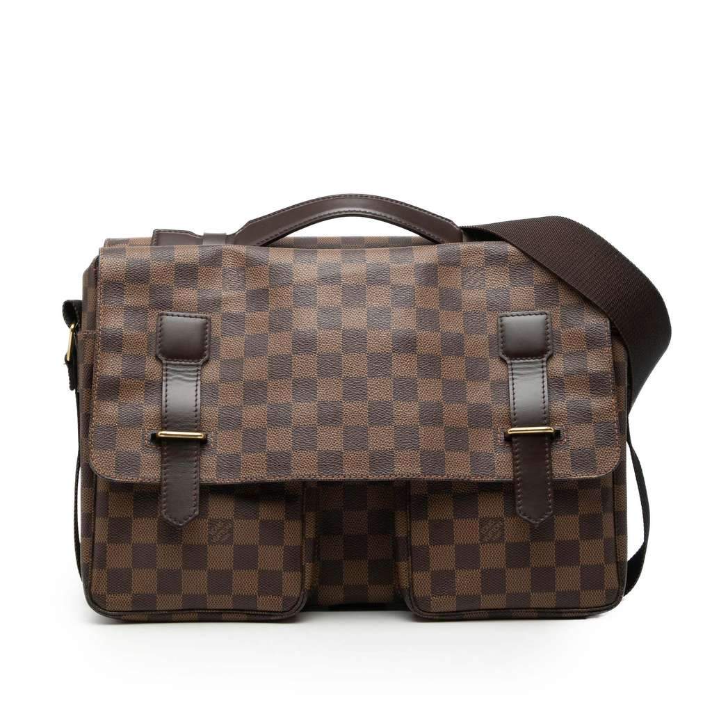Louis Vuitton Damier Ebene Broadway Brown Very good condition - Front View