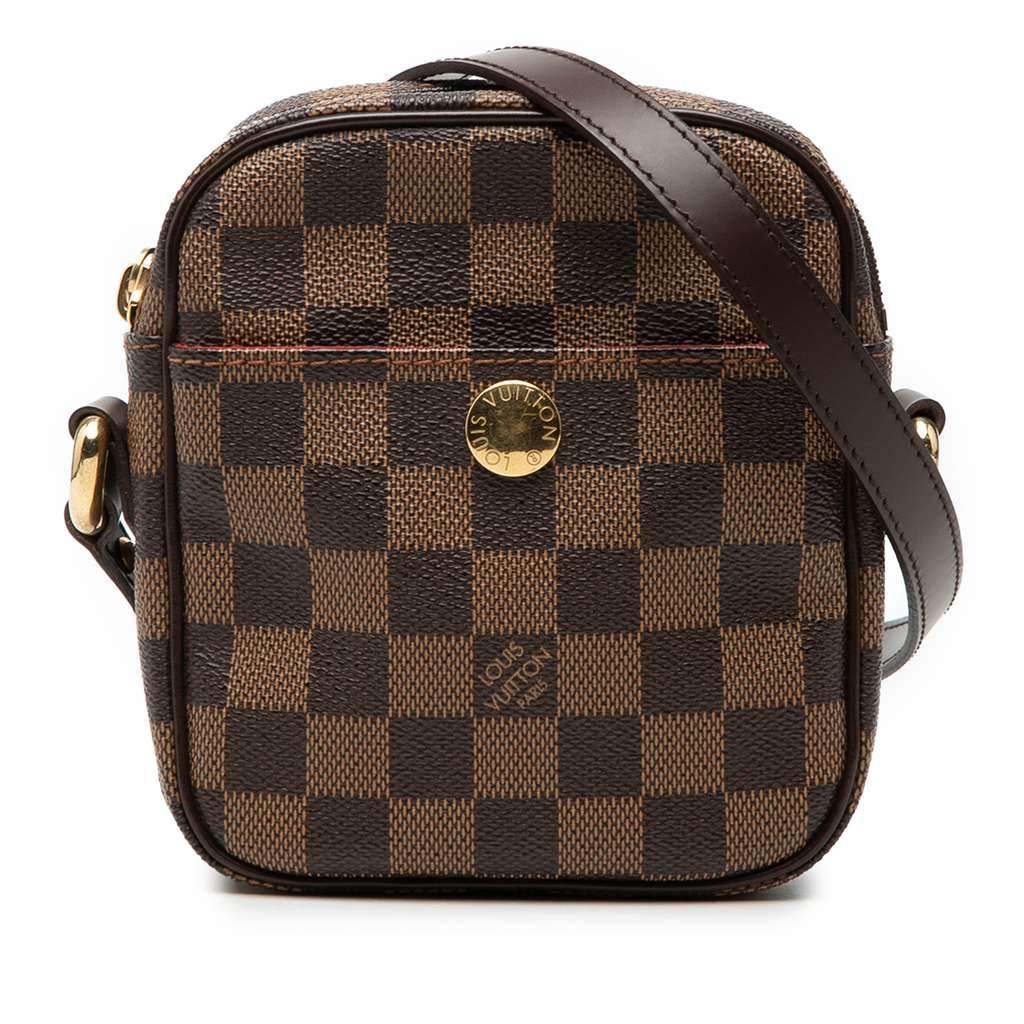 Louis Vuitton Damier Ebene Rift Brown Good - Front View