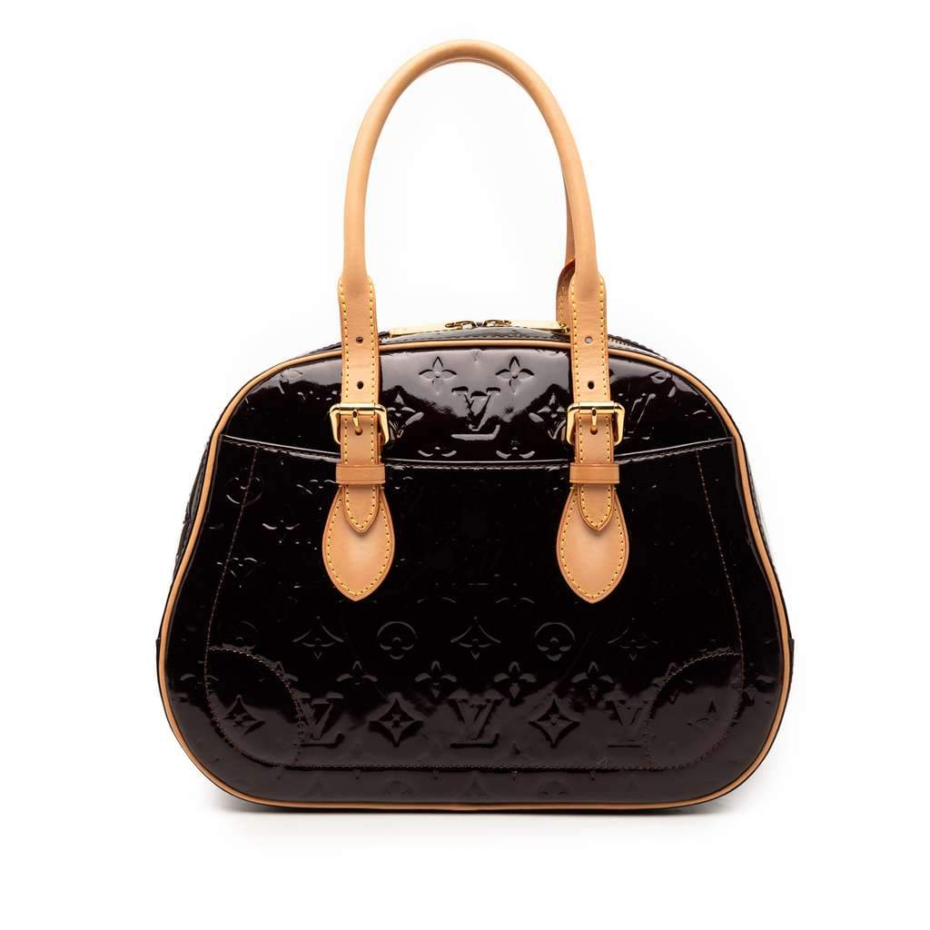 Louis Vuitton Monogram Vernis Summit Drive Purple Leather Very good condition - Front View