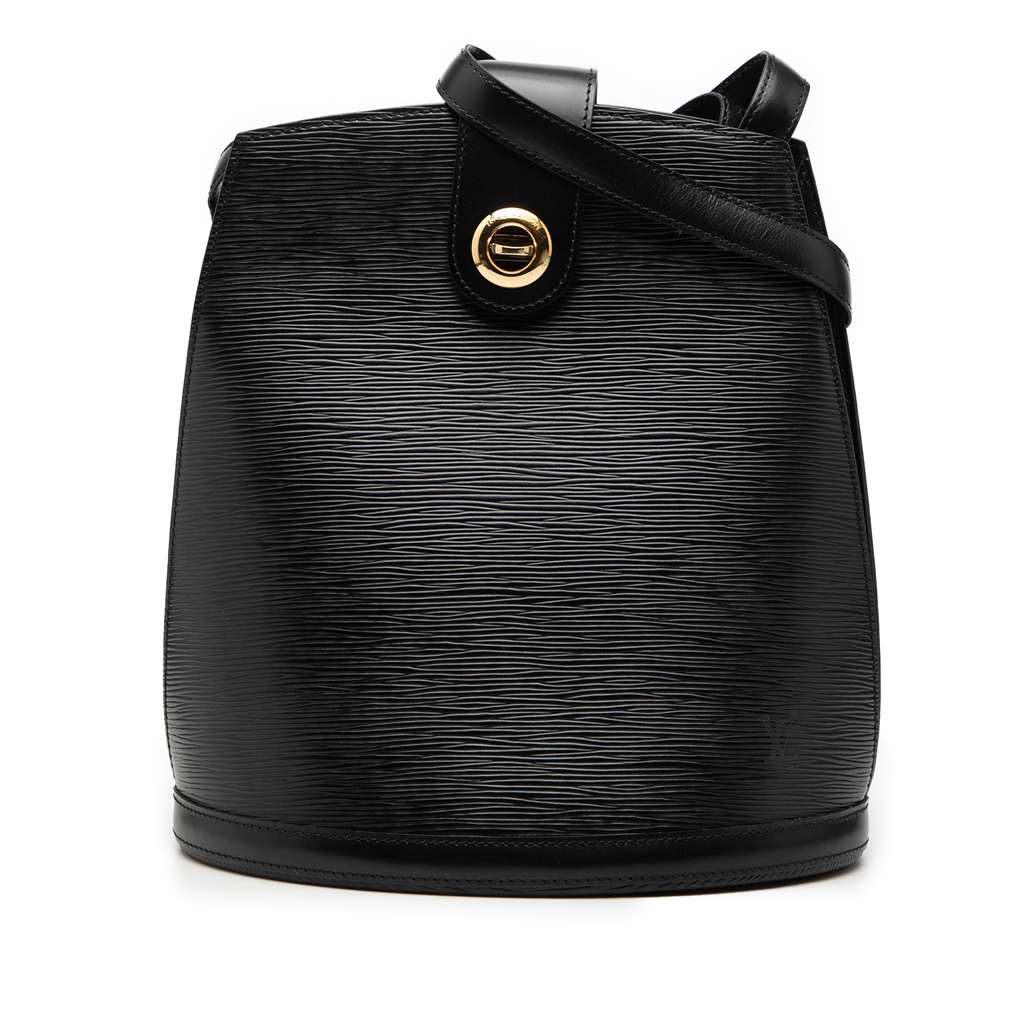 Louis Vuitton Epi Cluny Black Leather Very good condition - Front View